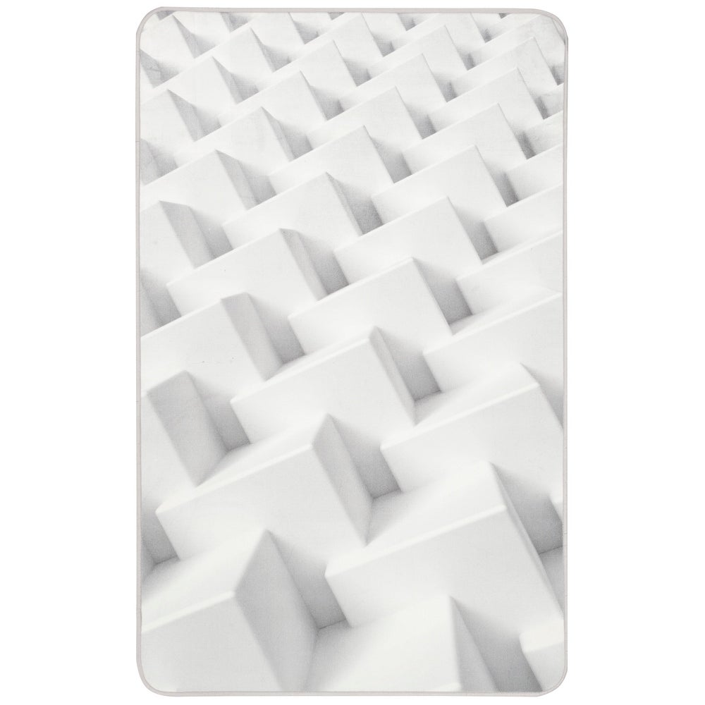 Daytona Cathie Graphic Abstract Machine Washable Soft Rug