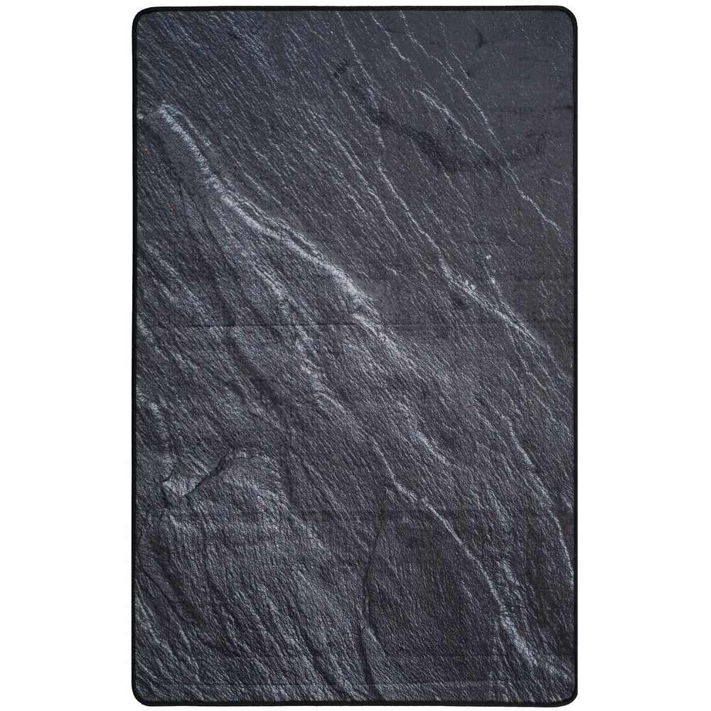 Daytona Trina Graphic Abstract Machine Washable Soft Rug