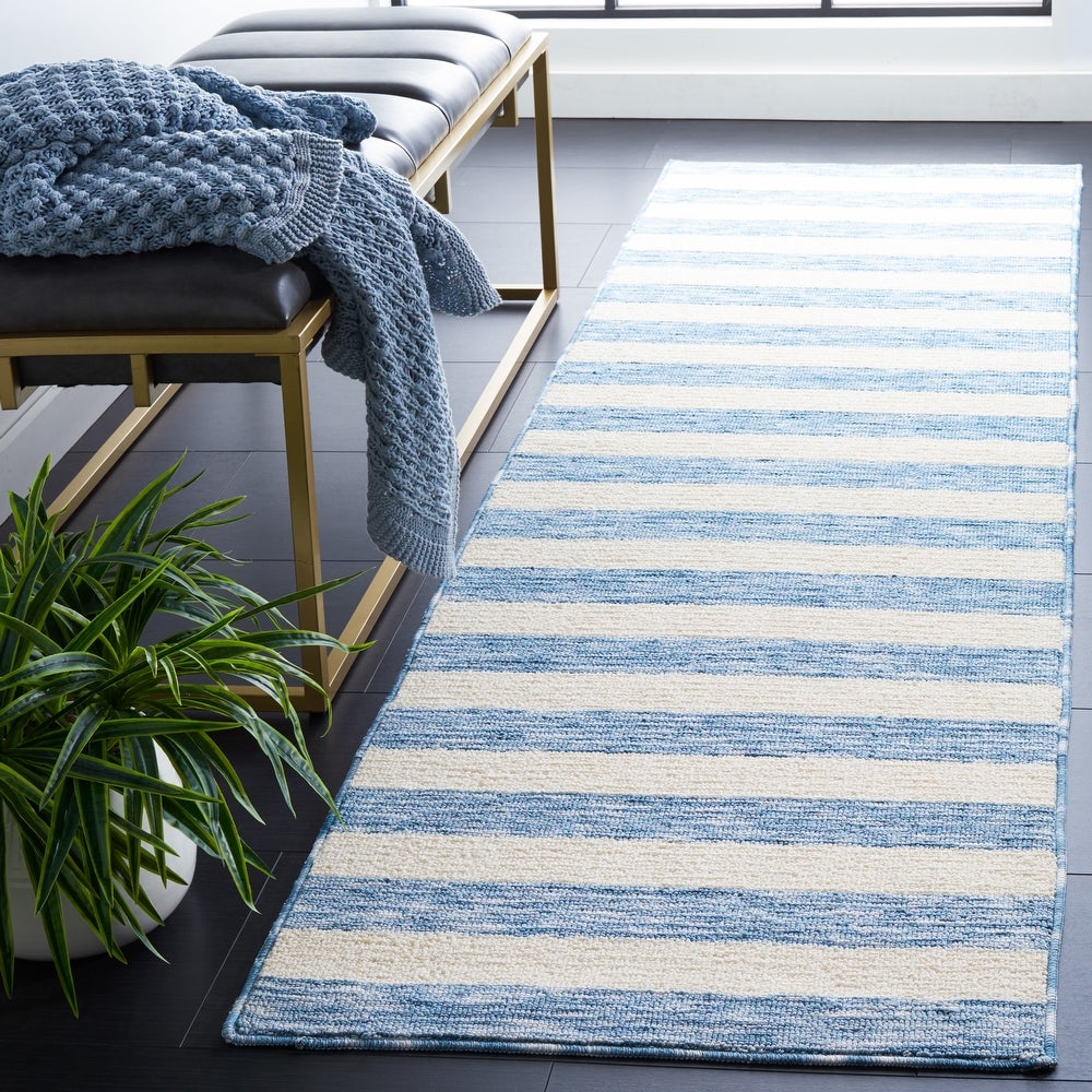 Easy Care Andreia Stripe Machine Washable Soft Rug