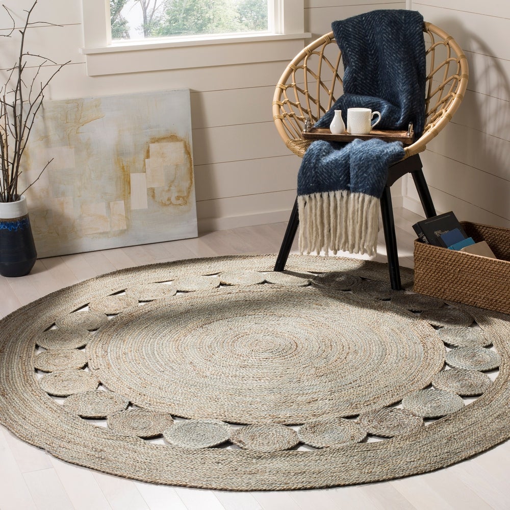 Handmade Natural Fiber Jute Area Rug