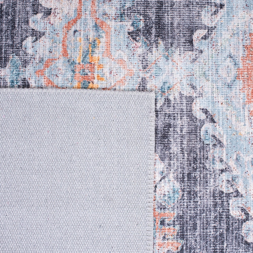 Serapi Diethilde Shabby Chic Distressed Machine Washable Soft Rug
