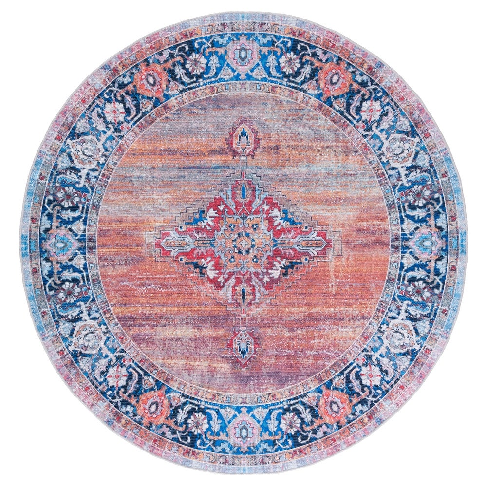 Serapi Shanti Distressed Machine Washable Soft Rug