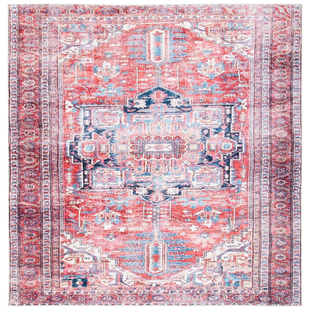 Serapi Viveka Shabby Chic Distressed Machine Washable Soft Rug