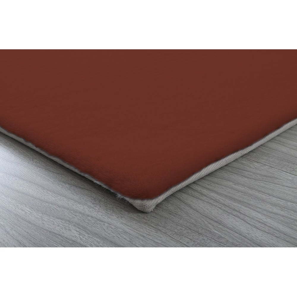 Home Eden Ultra Soft Synthetic Fur Area Rug