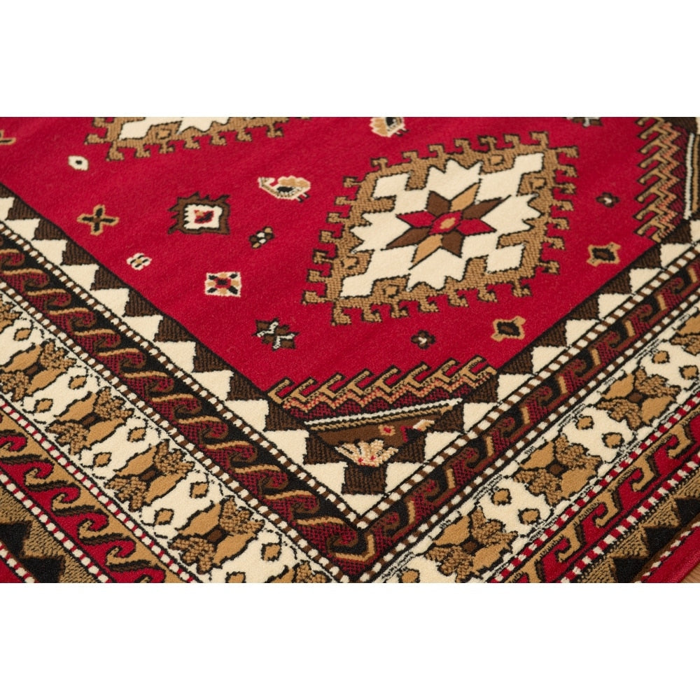Home Montclaire Feranda Bordered Southwestern Area Rug
