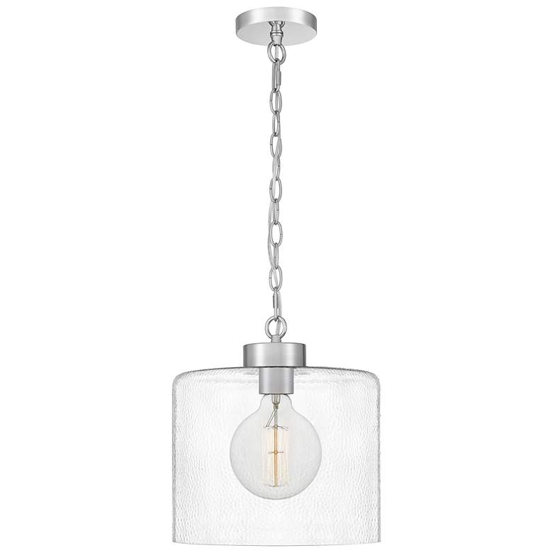 Abner 1-Lt Chrome Mini Pendant