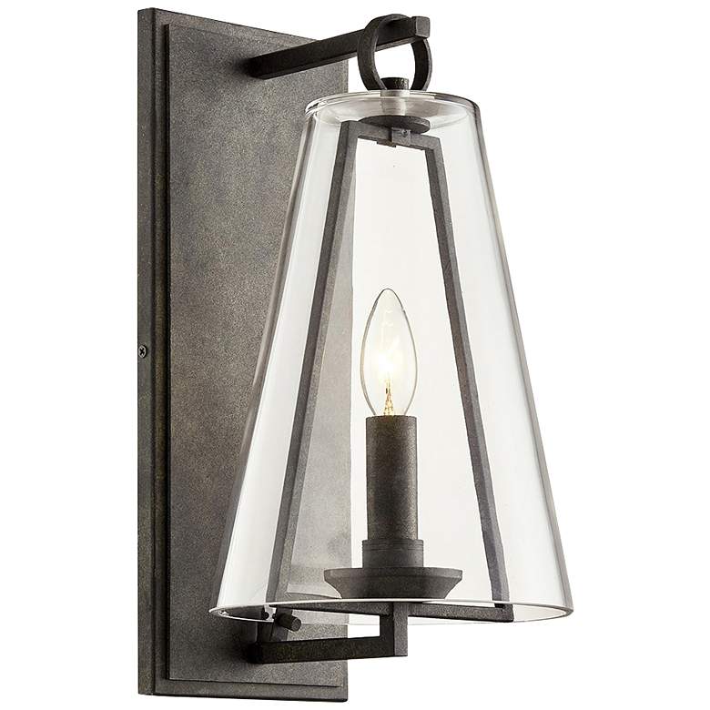 Adamson 15 1/2" High French Iron Outdoor Wall Light