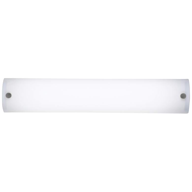 Adena 24 1/2" Wide Frosted White Bath Bar