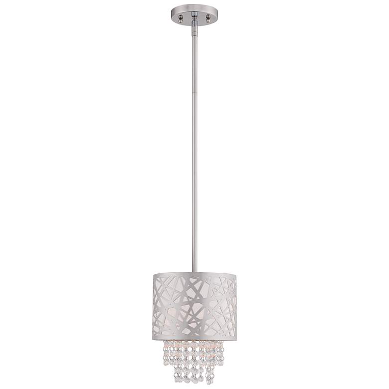 Allendale 8" Wide Crystal Mini Pendant
