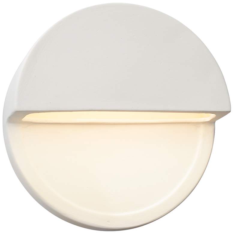 Ambiance Collection™ 8"H Bisque Dome LED Outdoor Wall Light