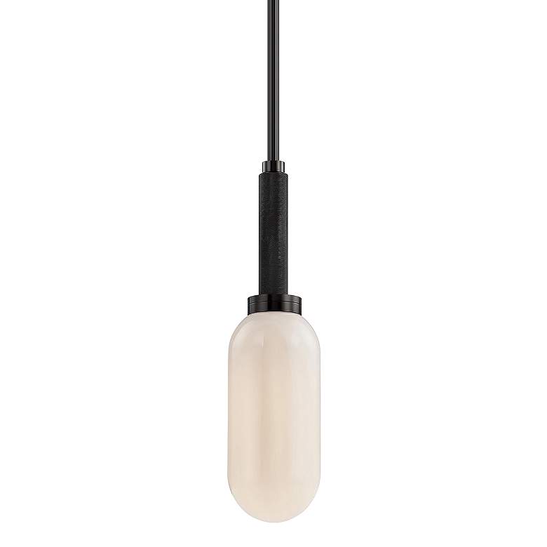 Annex 5" Wide Anodized Black Mini Pendant Light