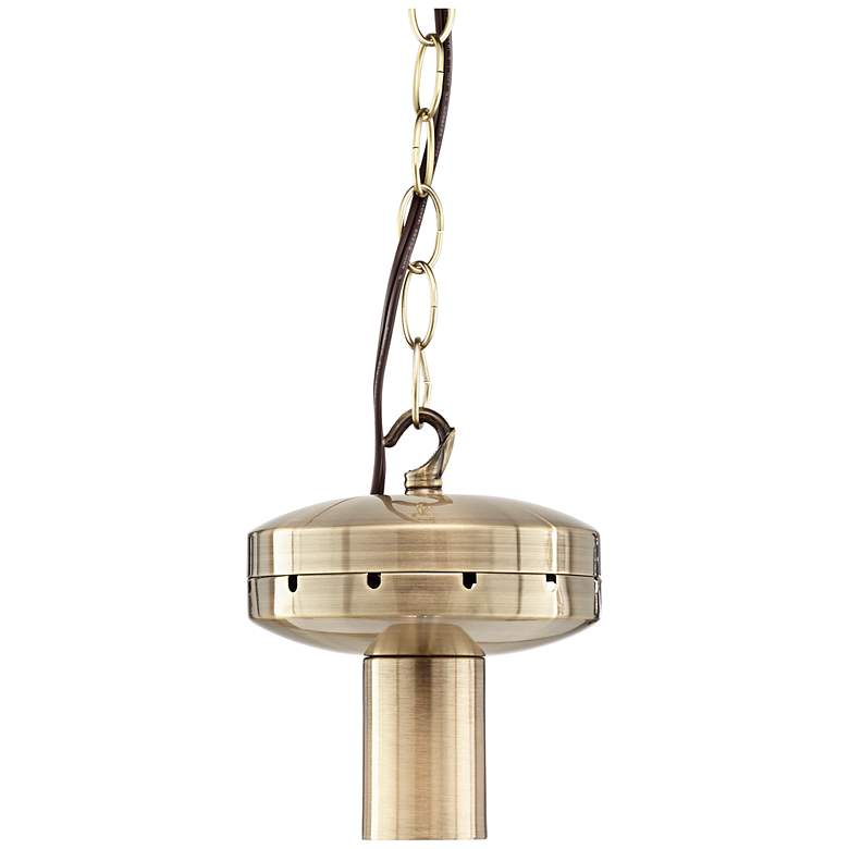 Antique Brass Hardwired DIY Pendant Light Adapter