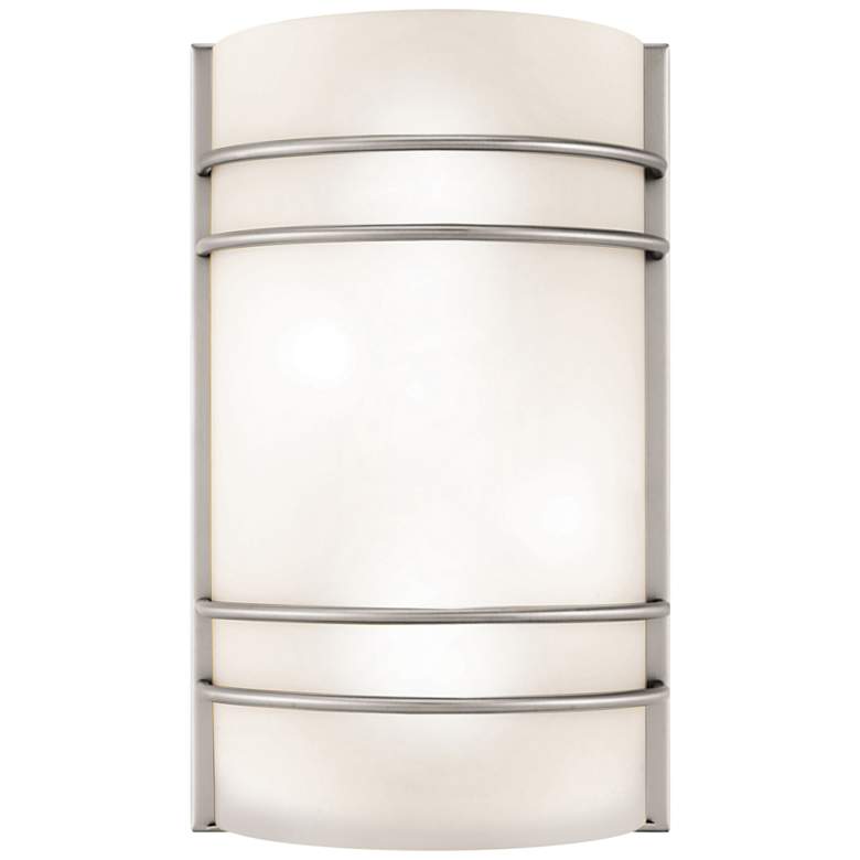 Artemis 12 1/4" High Brushed Steel LED Wall Sconce