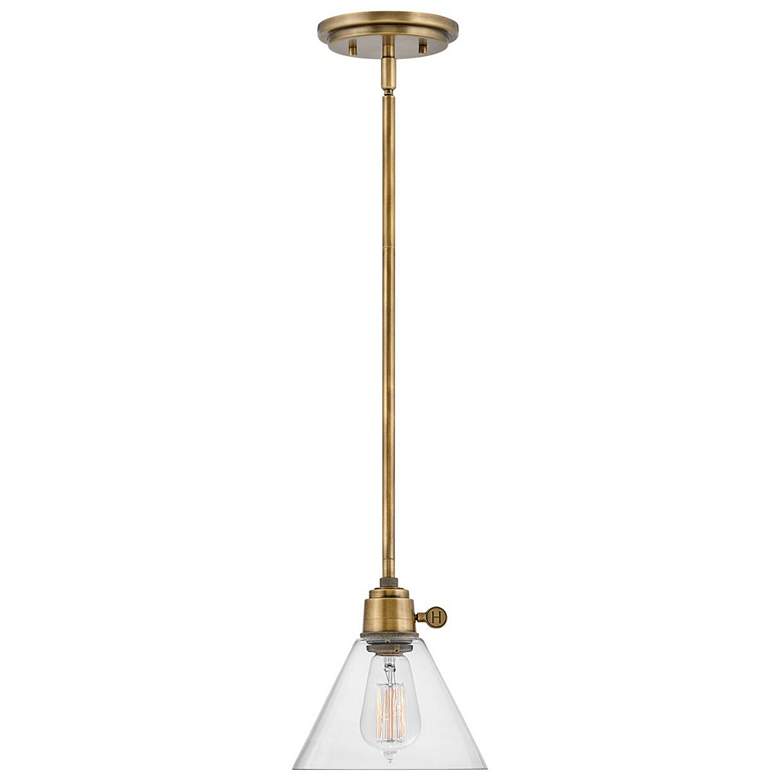 Arti 7 1/2" Wide Brass Mini Pendant by Hinkley Lighting