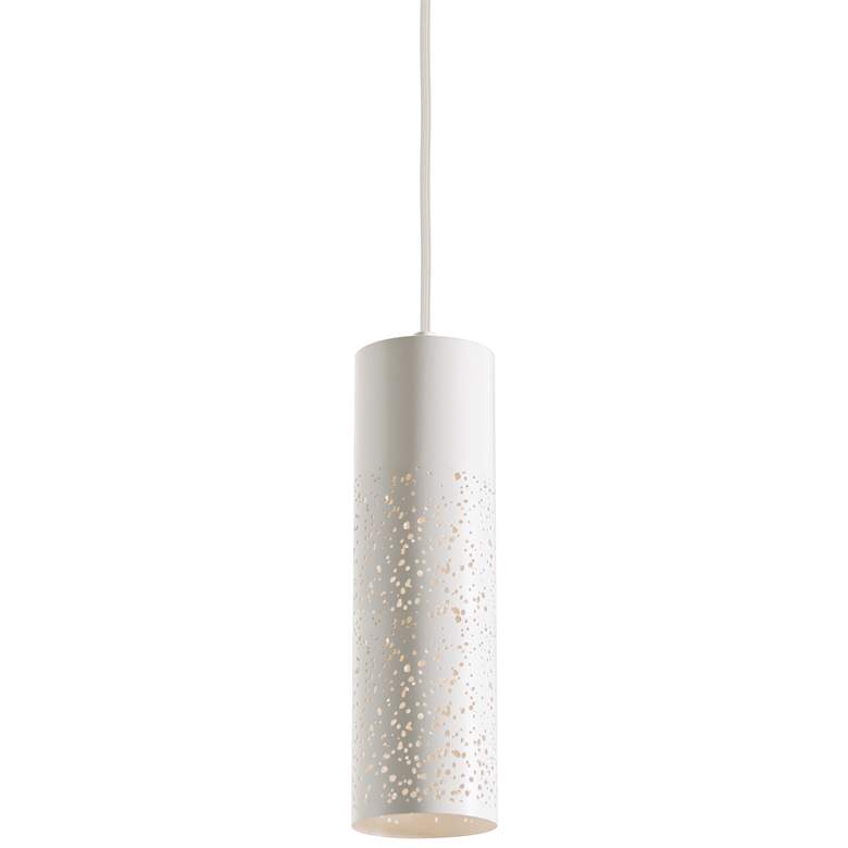 Ash 3 1/2" Wide Cylinder LED Mini Pendant