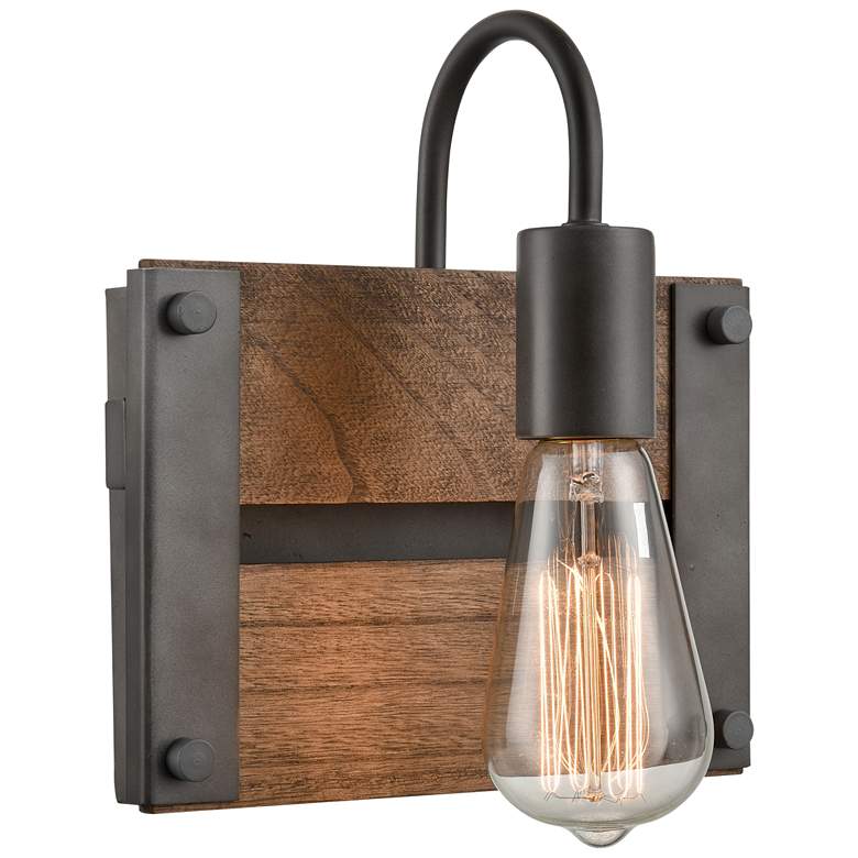 Austin Aged Gun Metal Sconce