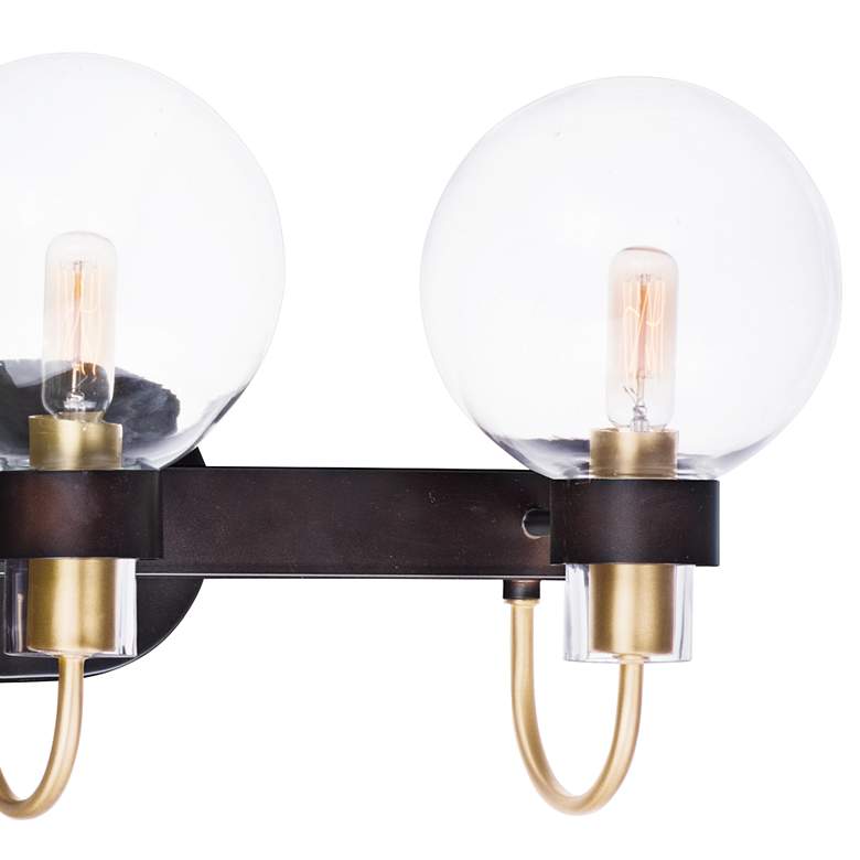Bauhaus 23" Wide Bronze 3-Light Bath Light