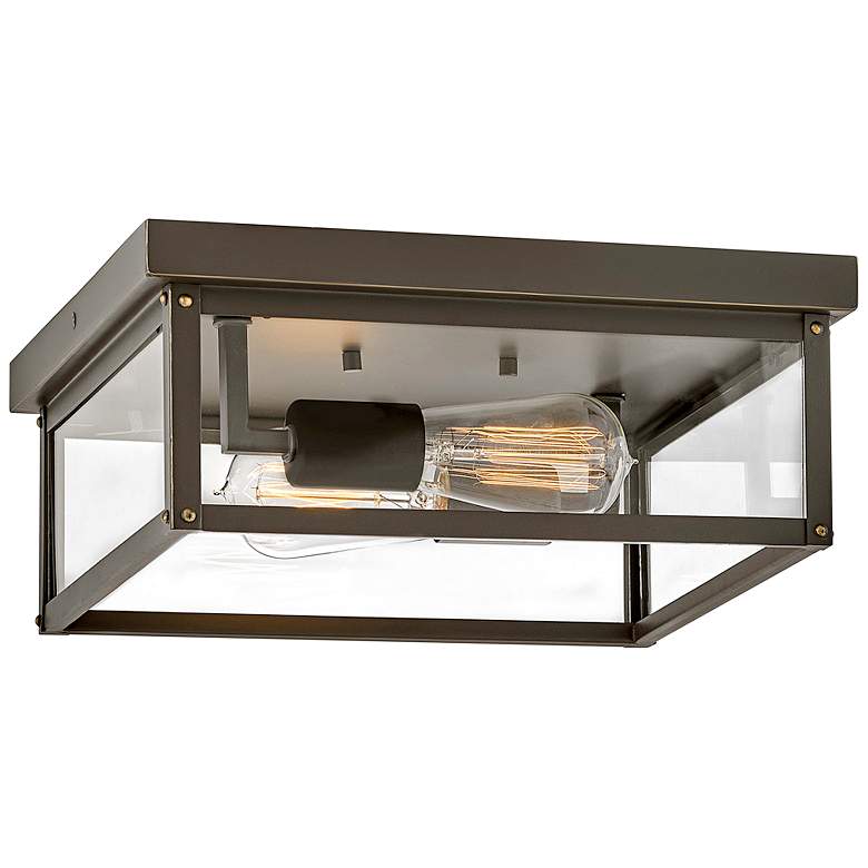 Beckham 12" Wide Outdoor Ceiling Light