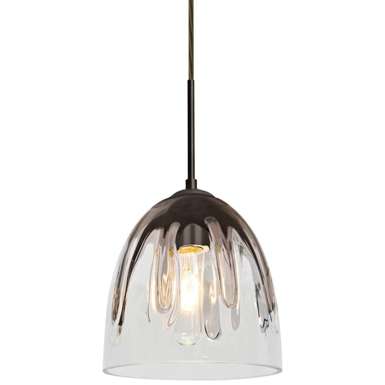 Besa Phantom 6" Wide Bronze Mini Pendant