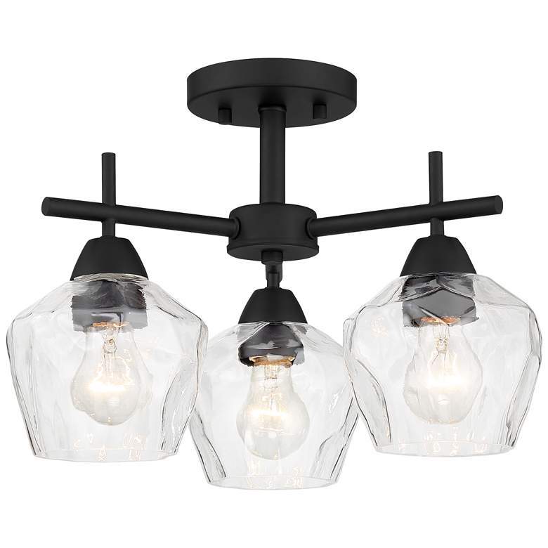 Camrin 16" Wide Black Ceiling Light by Minka Lighting Inc.