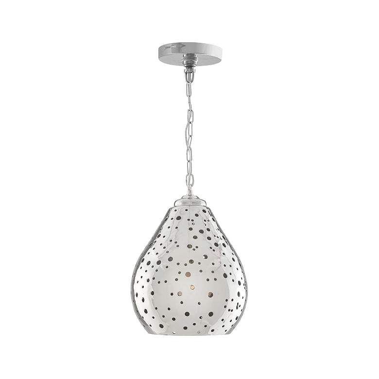 Capital 10" Wide Polished Nickel Mini Pendant Light