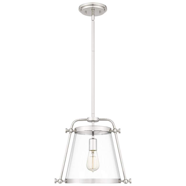 Cardiff 1-Lt Nickel Mini Pendant