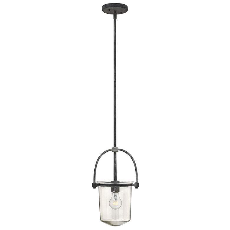 Clancy 10" Wide Black Foyer Pendant by Hinkley Lighting