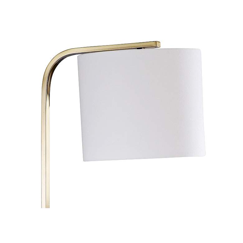 Corbridge Black and Gold Metal Floor Lamp