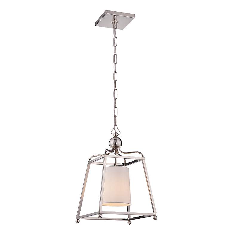 Crystorama Sylvan 11 1/2"W Nickel Mini Pendant Light