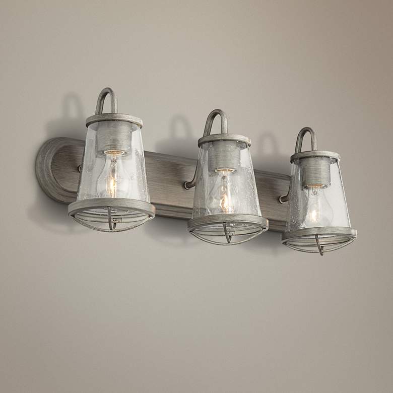 Darby 24" Wide Satin 3-Light Bath Light