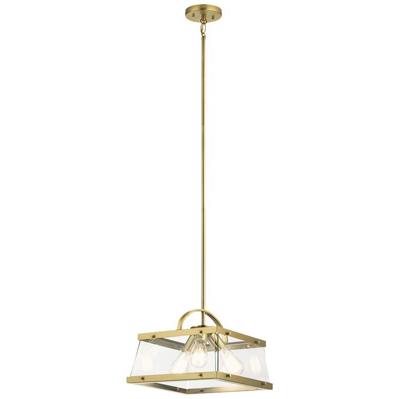 Darton 14" Pendant Natural Brass