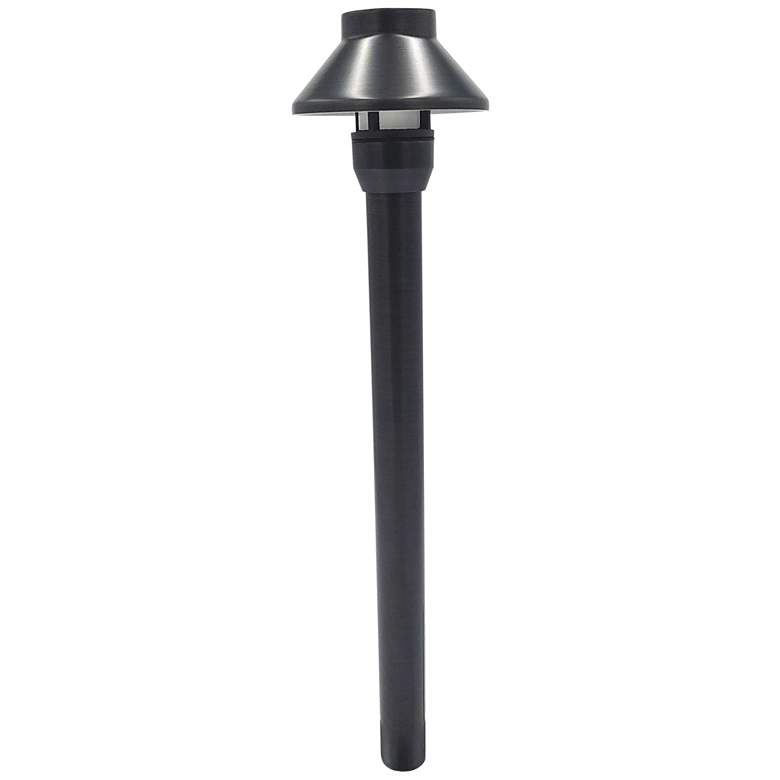 Dax 16" High Bronze Metal LED Direct Burial Post Light