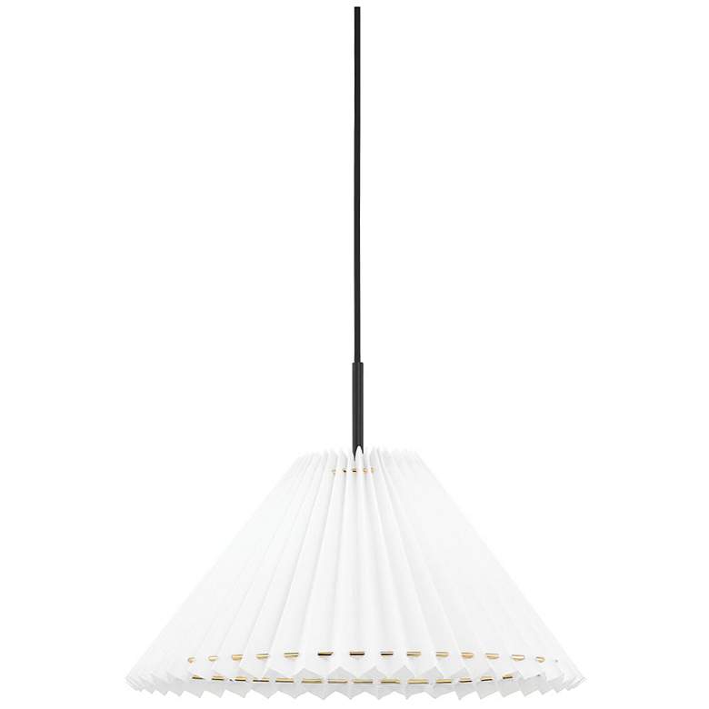 Demi 1 Light Small Pendant - Soft Black