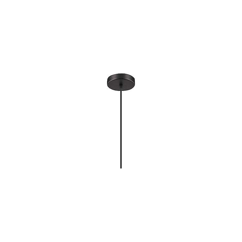 Eglo Beleser 7 3/4" Wide Matte Black Pendant Light