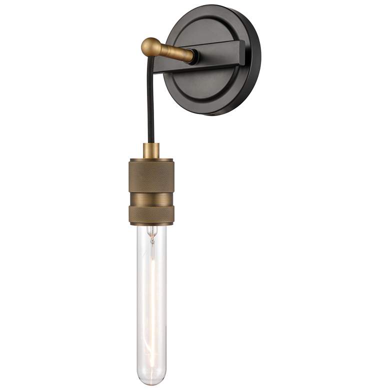 Ellis 5" LED Sconce - Black Brass Finish