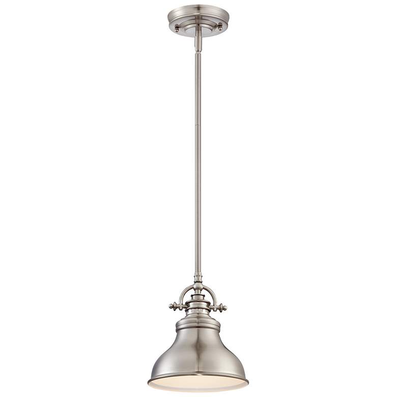 Emery 1 Light Mini Pendant Brushed Nickel