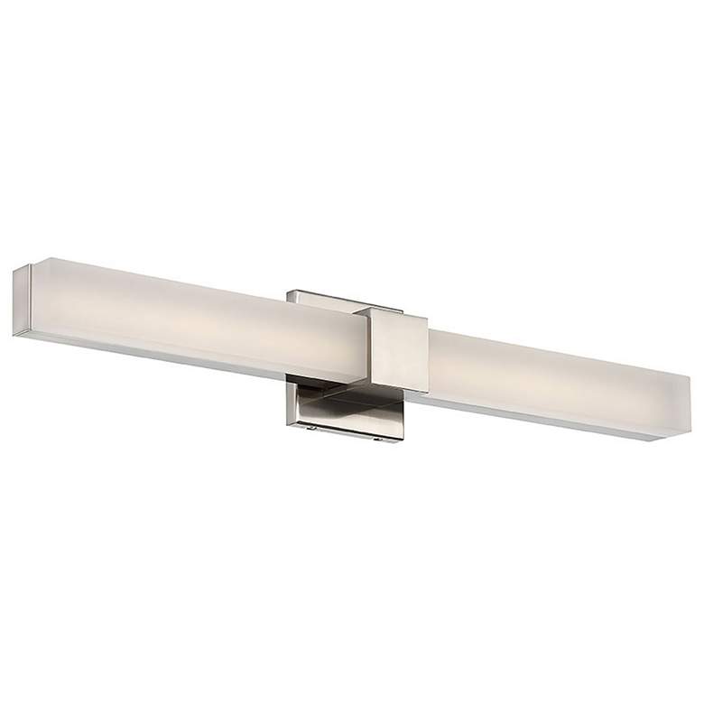 Esprit 4.5"H x 26"W 2-Light Bath Bar in Brushed Nickel