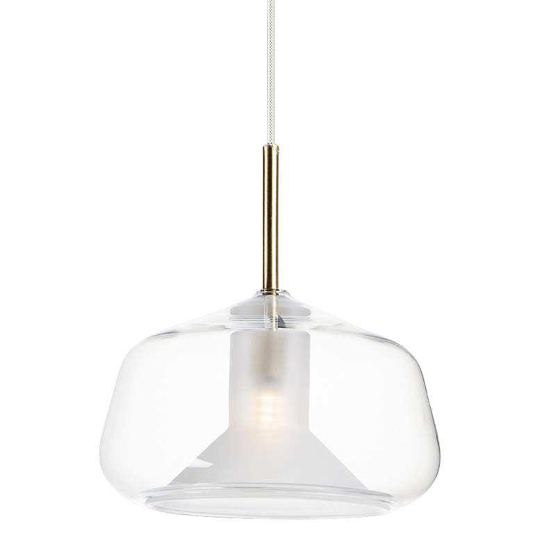 ET2 Deuce 7 3/4" Wide Glass LED Mini Pendant Light