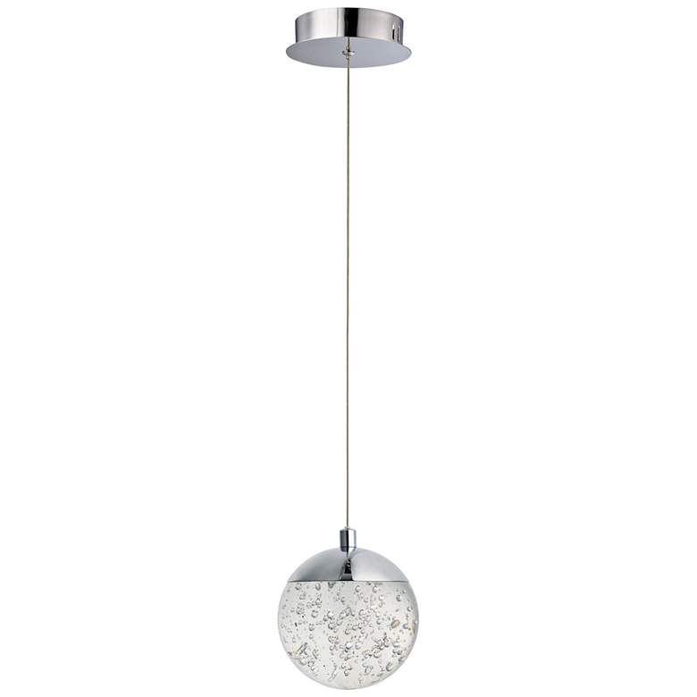ET2 Orb II 5 1/2" Wide Polished Chrome LED Mini Pendant