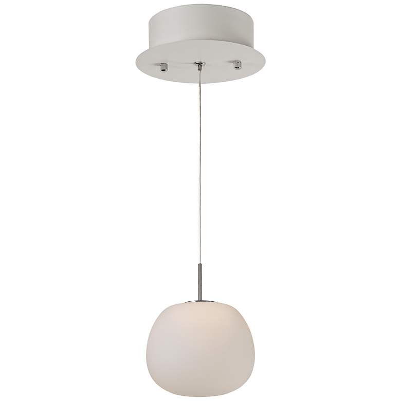 ET2 Puffs 6 1/4" Wide White LED Mini Pendant