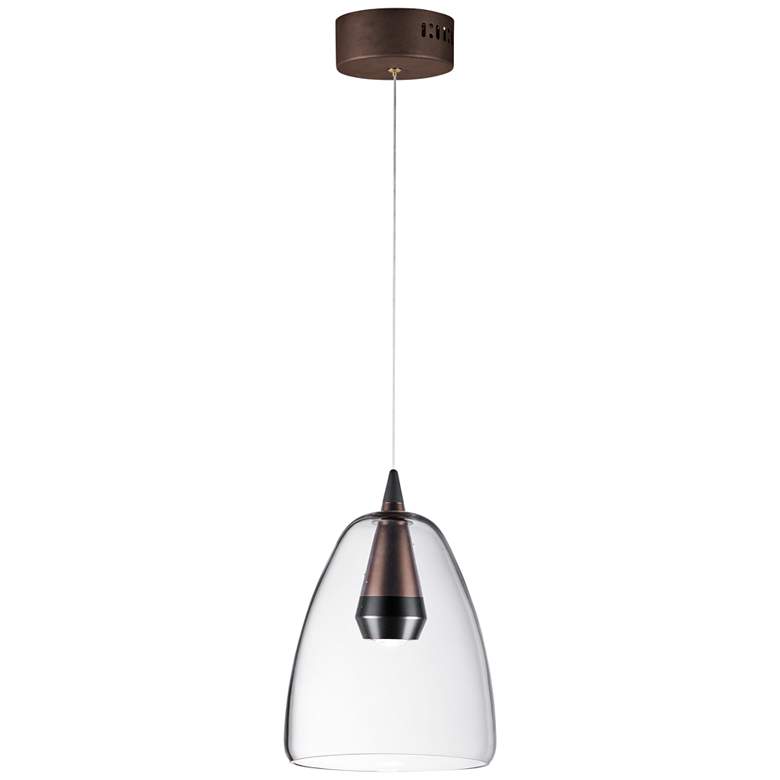 ET2 Sven 8" Wide Polished LED Mini Pendant