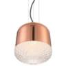 Eurofase Corson 10" Wide White Mini Pendant