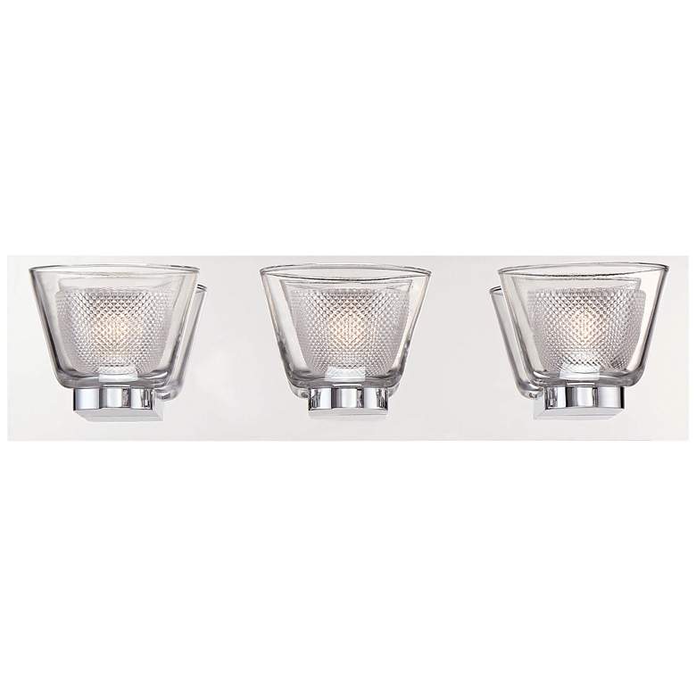 Eurofase Trent 18 3/4" Wide Chrome 3-LED Bath Light