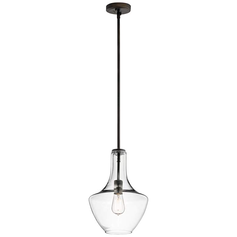 Kichler Everly 10 1/2" Wide Brushed Pendant Light