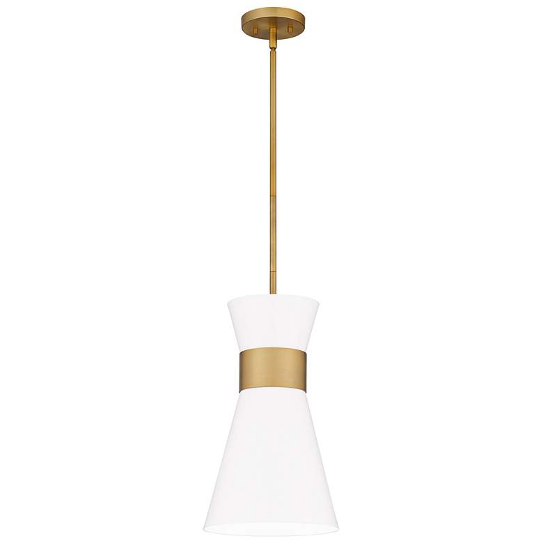 Fremont 1-Lt Aged Brass Mini Pendant