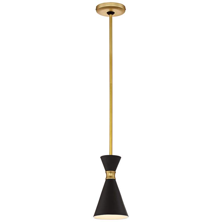Kovacs Conic 5 1/2" Wide Brushed Mini Pendant