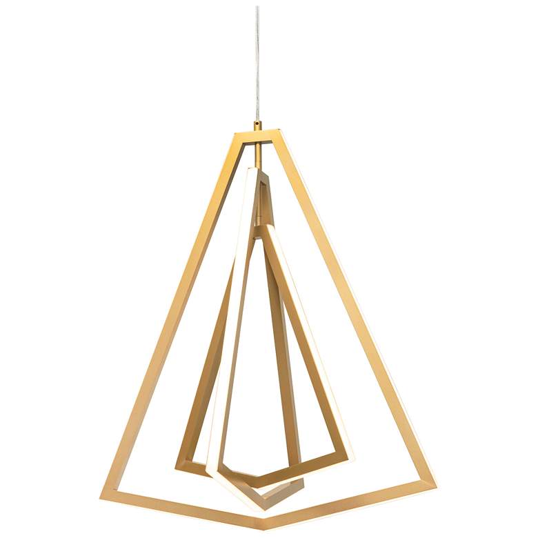 Gianna 27" LED Pendant - Gold