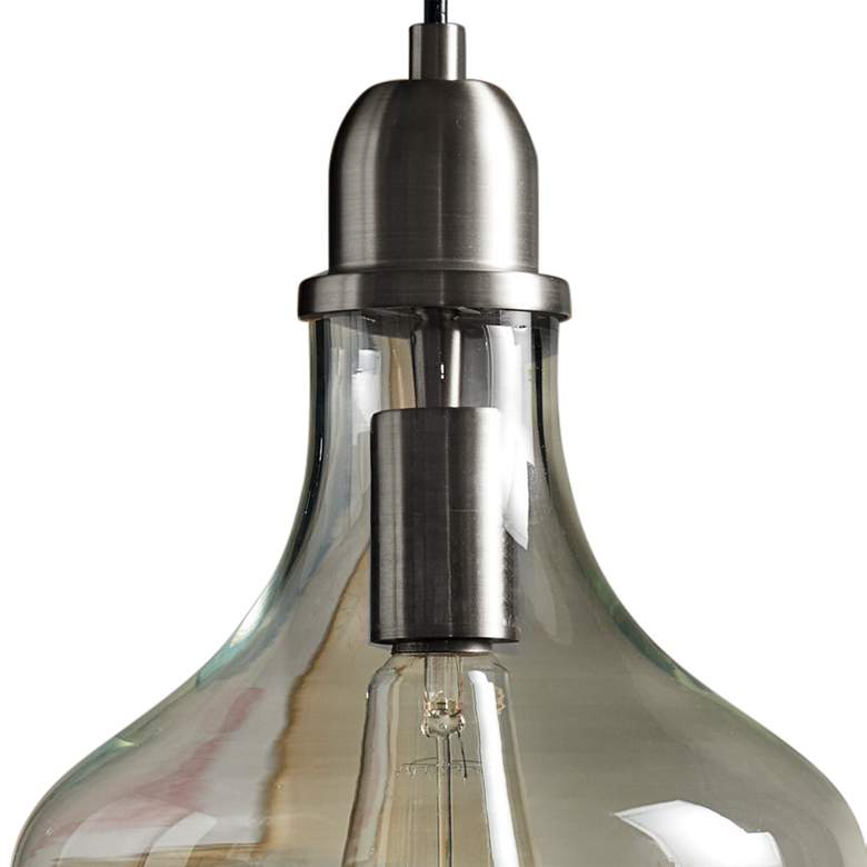 Hampton Hill Auburn 9" Wide Bronze Pendant Light