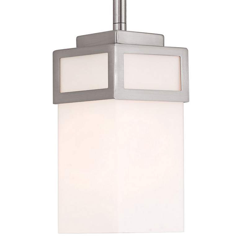 Harding 4 1/2" Wide Brushed Nickel Mini Pendant