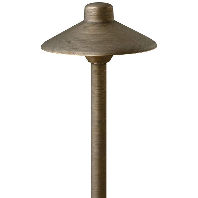Hardy Island 15" High Matte Bronze Standard LED Path Light